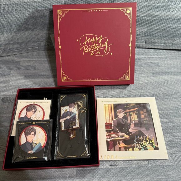 Tears of Themis Artem Wing 2021 Birthday Box, Acrylic Board, Photo Cards, & Pins - Picture 3 of 3